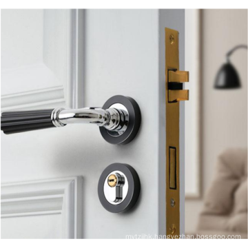 Fancy Door Handles American silent split lock Modern and simple design door lock